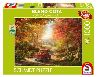 Obrázok produktu pre Schmidt Spiele 58640, 1000 kusov, Krajinka, 3 rok / roky