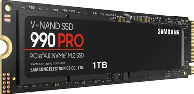 Produktbild von Samsung 990 PRO MZ-V9P1T0BW - SSD - verschlüsselt - 1 TB - intern - M.2 2280