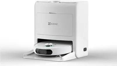 Obrázek produktu pro Vysávací robot s funkcí vytírání EZVIZ RS2, čisticí stanice, automatické čištění/sušení/plnění, 4000 Pa, laserová navigace