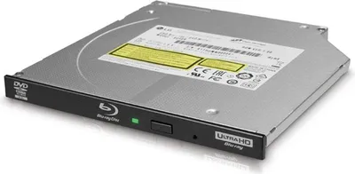 Produktbild von Hitachi-LG Super Multi UHD-BD Brenner, Schwarz, Ablage, Laptop, Blu-Ray RW, SATA, 60000 h
