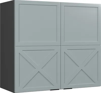 Produktbild von Küchenglasschrank Vicco Fame-Line Hellblau-grau 80 cm, Model 50708