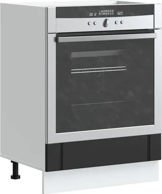 Produktbild von "im Angebot" Herdumbauschrank Lucca Schwarz Holzwerkstoff - Küchenschränke CC23955