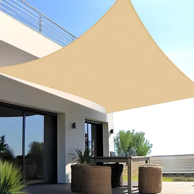 Image de Solidchoice - Tente de protection solaire en polyester Oxford, résistante à l'eau et aux UV, dimensions 2,5 x 3 mètres