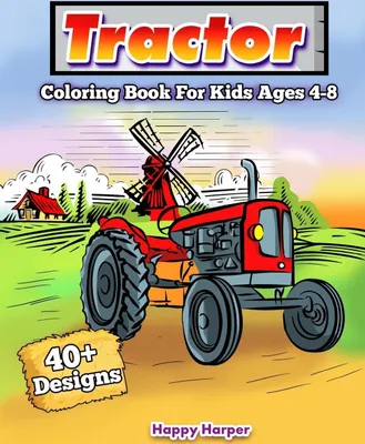 Produktbild von Tractor Coloring Book