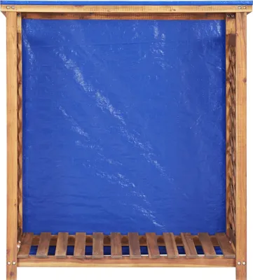 Obrázek produktu pro vidaXL Kaminholzregal 105x38x115 cm Akazie Massivholz