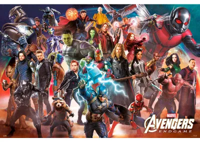 Obrázok produktu pre Plagát marvel the avengers: endgame line up