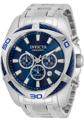 Immagine prodotto di Invicta Bolt 32373 Orologio da Uomo - Movimento al Quarzo - Acciaio Inossidabile con Quadrante Blu - 50 mm