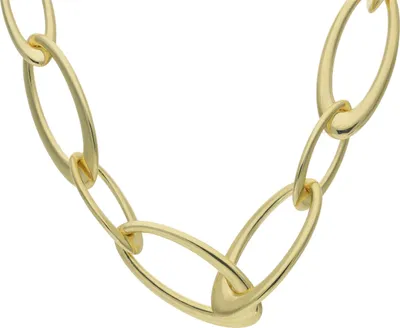 Produktbild von Collier Fantasie Silber 925 Gold plattiert JL20-05-1287 JuwelmaLux 46 cm