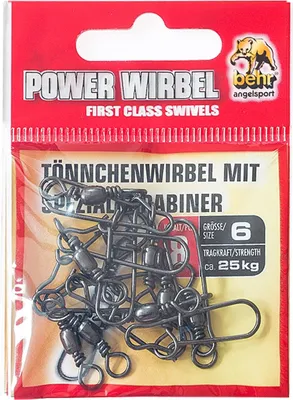 Produktbild von Tönnchenwirbel mit Spezialkarabiner Gr. 6