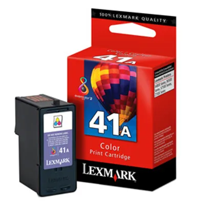Produktbild von Lexmark 41A Colour Print Cartridge, Cyan, Magenta, Gelb, Tinte auf Pigmentbasis, 1 Cartridge