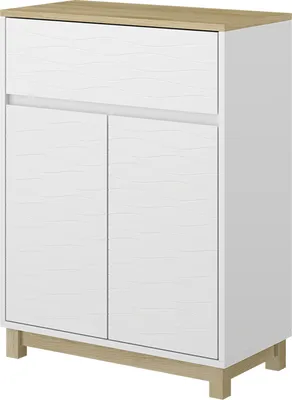 Zdjęcie produktu dla Szafki Midi  Vicco Livia Biały 60 x 80 cm z szufladą, Model 50148