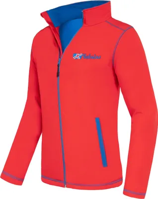 Produktbild von Nebulus Softshelljacke TROPIC Herren, warme Outdoorjacke, praktische & vielseitige Übergangs-Jacke, P5561 - Herren, rot-kobalt, XL