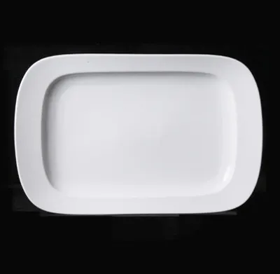 Obrázok produktu pre Podnos 33x21 cm, biely porcelán, Praha, G. Benedikt