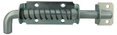 Imagen del producto de Amig: Cerradura de acero | Pestillo de varilla, modelo 474 | Cerradura para puertas, galvanizada | Pestillo para puertas correderas y portones | Dimensiones: 170 x 40 | Cerradura de rosca | Vers