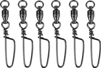 Produktbild von Savage Gear Ball Bearing Swivels - 6 Wirbel, Größe/Tragkraft:Gr. 4 / 48kg Tragkraft