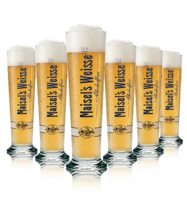 Produktbild von 6x Maisels Weisse Bier Glas 0,5l Alkoholfrei Rastal