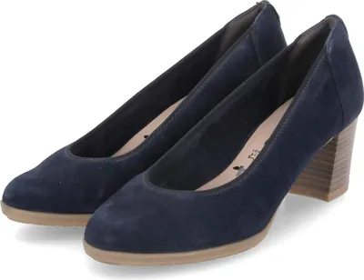Produktbild von Tamaris Damen Pumps Dunkelblau Rauleder  Größe: 38