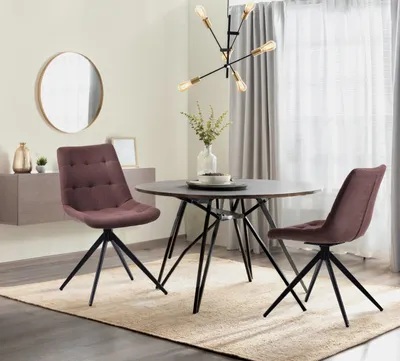 Produktbild von Esszimmerstuhl Merna Stoff taupe