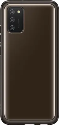 Image de Coque pour Samsung Galaxy A02s Ultra Fine Transparente Noire Samsung