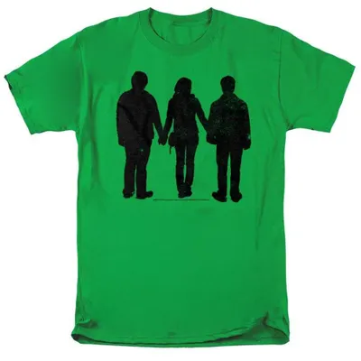 Immagine prodotto di Magia di Harry Potter - T-shirt unisex "Three Stand Alone" per uomo/donna, modello TV38734 (XXL), colore giallo-verde brillante