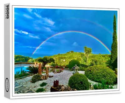 Produktbild von raxxa Premium-Puzzle "Regenbogen", 1000 Teile