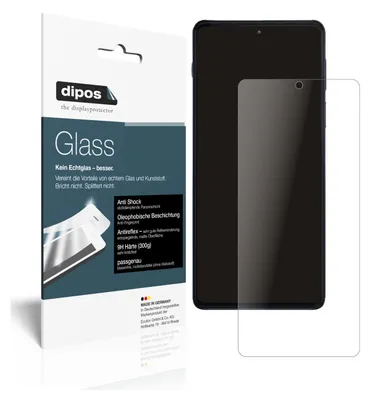 Produktbild von 1x Schutzfolie für Motorola Edge 20 matt - Anti-Shock 9H Folie dipos Glass Kunststoffglas