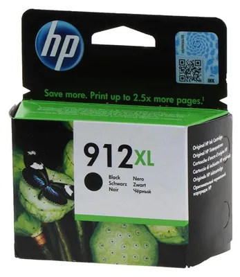Image de HP 912XL Cartouche d'impression noire d'origine à haute autonomie