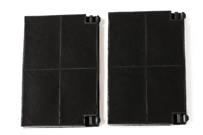 Produktbild von 2 x Aktivkohlefilter, Kohlefilter, Filter 225x155mm für Dunstabzugshaube Elica, Electrolux EFF55, 50232980008