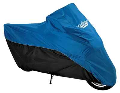 Produktbild von Motorradabdeckung, Blau/Schwarz
