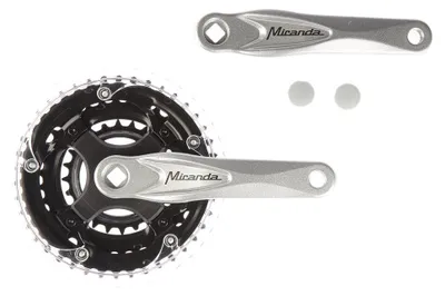 Zdjęcie produktu dla Mechanizm korbowy Miranda Alfa 3 42 34 24 zęby 5 mm, srebrny