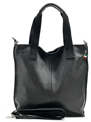 Produktbild von Florence Leder schwarz Tasche Shopper Damen D3OTF161S
