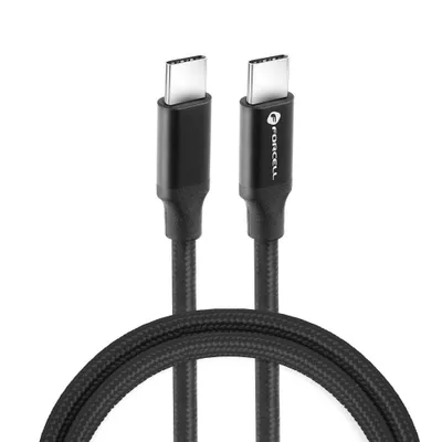 Zdjęcie produktu dla Kabel USB C do USB C Forcell QC4.0 PD 5A 100W E-mark |4K|Thunderbolt 1M