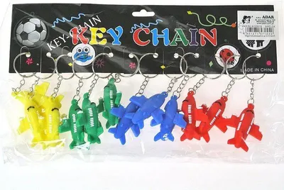 Image de Porte-clés avion (12 pièces) - ADAR