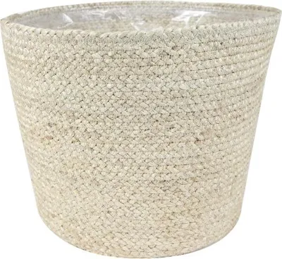 Produktbild von Korb Selin Ø26cm 23cm Aufbewahrungskorb aus Naturmaterial Geflochtener Korb