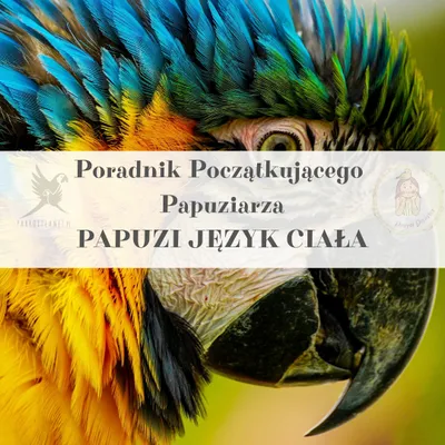 Zdjęcie produktu dla Poradnik ParrotPlanet - Poradnik Początkującego Papuziarza - JĘZYK CIAŁA PAPUGI- czyli co mówi Twój Ptak