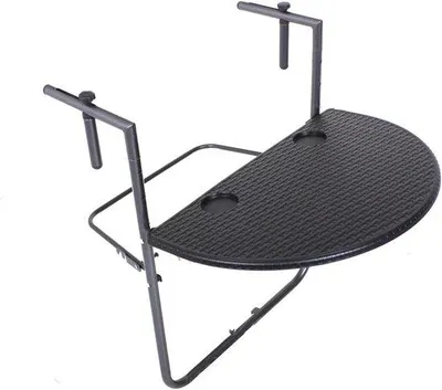Produktbild von Inklapbare Balkontafel für den Außenbereich – Ophangbare Wandtafel mit Klapmechanismus