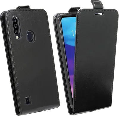 Obrázok produktu pre cofi1453® Flipové puzdro kompatibilné s mobilným telefónom ZTE BLADE A7 2020 Vertikálne skladacie ochranné puzdro Flip Cover Black