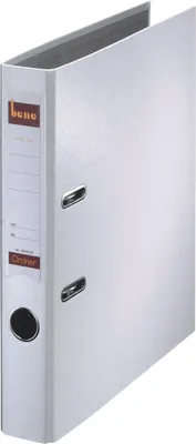 Produktbild von Ordner A4 Kunststoff 45mm weiß Packung mit 25 Stück