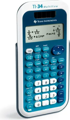 Obrázok produktu pre TEXAS INSTRUMENTS TI-34MV TEXAS INSTRUMENTS školská kalkulačka TI-34 Multiview