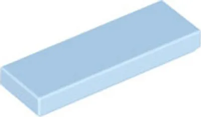 Immagine prodotto di 50 pezzi LEGO, parte c. 63864 in blu chiaro