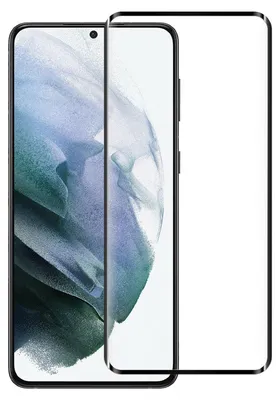 A screen protector is shown on top of a smartphone screen.