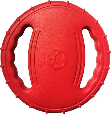 Obrázok produktu pre Pet Dog Flying Disc EVA – tréningový kruh pre psov s dvojitými úchytmi, lietajúca hračka pre psov, hračka na vonkajšie aktivity, plávajúca
