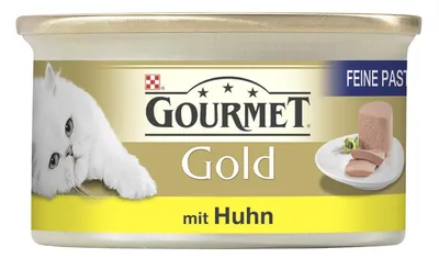 Produktbild von Purina GOUMET Gold feine Pastete mit Huhn (85 g)