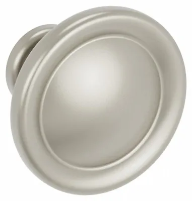 Obrázek produktu pro Kovová úchytka na nábytek, materiál zamak, průměr 35 mm, niklová povrchová úprava