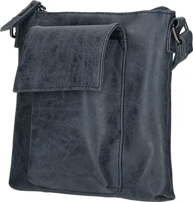 Produktbild von Kleine Damen Tasche Schultertasche Umhängetasche Crossover Bag Handtasche Blau