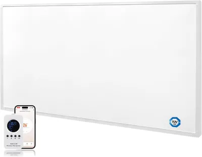 Image de Chauffage infrarouge de 800 W avec thermostat, chauffage infrarouge