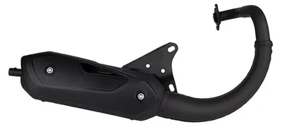 Imagen del producto de Escapes Tecnigas para Peugeot Vivacity 50cc, modelo Silent Pro, sistema de escape completo homologado, color plateado. Talla única