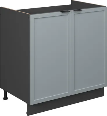 Immagine prodotto di Mobile lavello cucina Vicco Fame-Line Blu-grigio chiaro 80 cm senza piano di lavoro, Model 50658