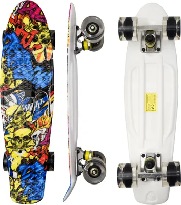 Produktbild von Aga4Kids Pennyboard 100kg Belastbar, Pennyboard, Longboard, Skateboard MR6012