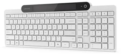 Zdjęcie produktu dla Lenovo 800, Pełnowymiarowy (100%), Bezprzewodowy, Bluetooth, Plunger key switch, Biały